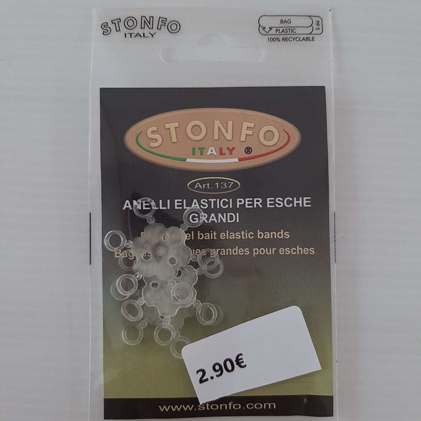 Bagues élastiques pour bouillettes Stonfo au magasin Compagnie Vegetal en Lorraine, Moselle à Créhange