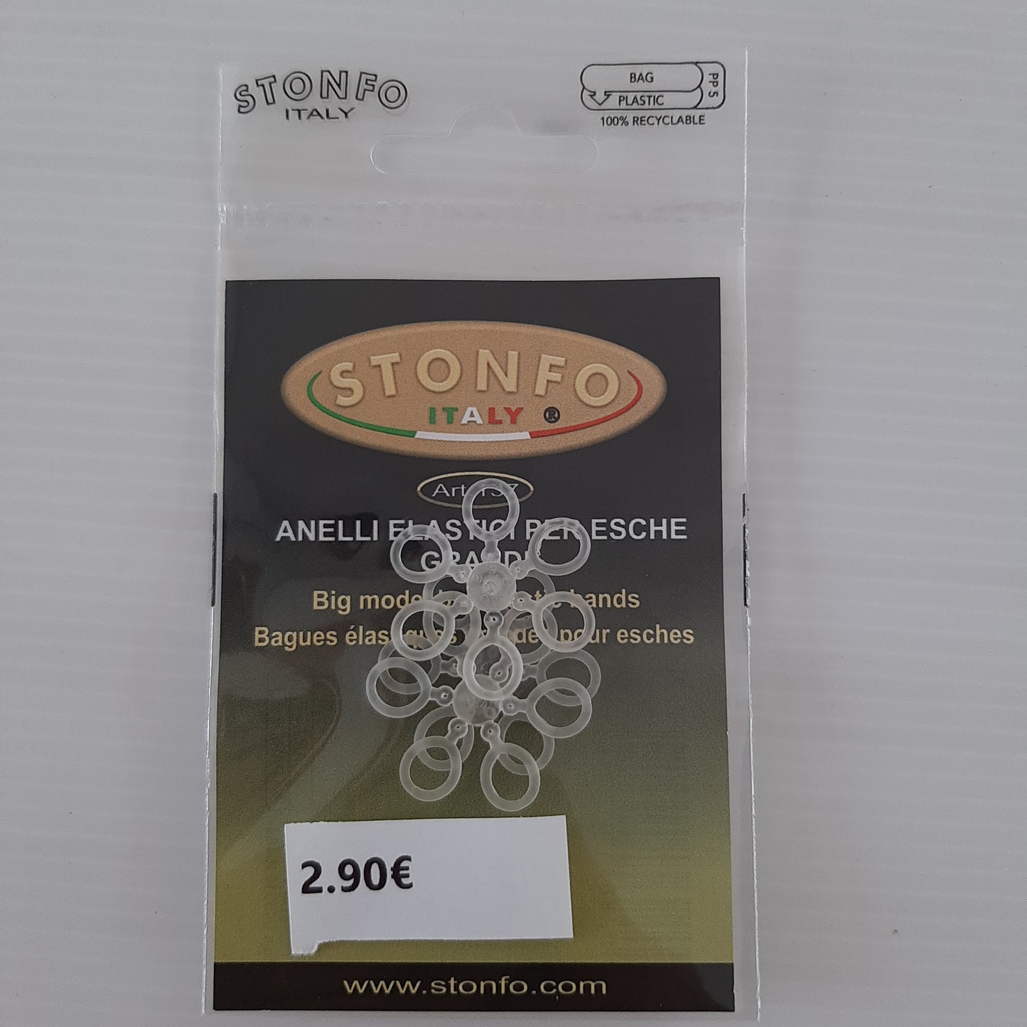 Bagues élastiques pour bouillettes Stonfo au magasin Compagnie Vegetal en Lorraine, Moselle à Créhange