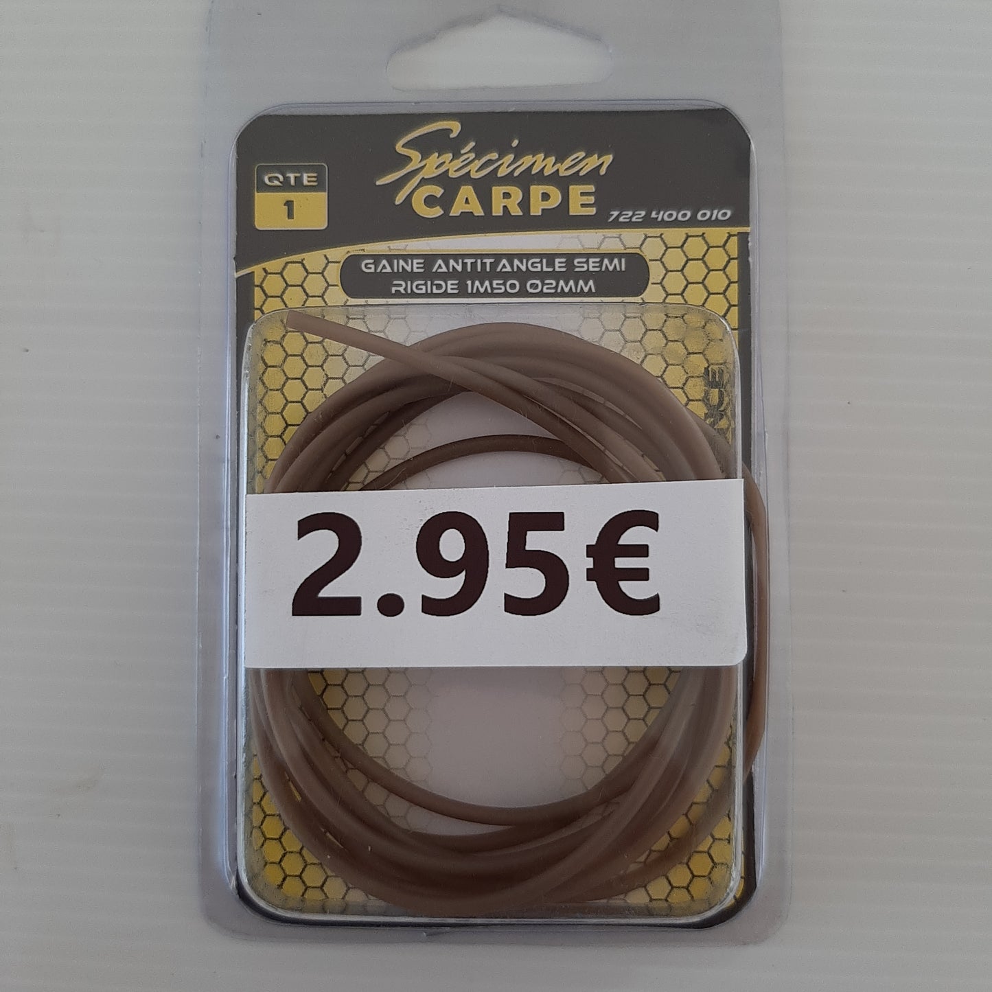 Gaine Antitangle Semi-Rigide 1m50 ø2mm Specimen Carpe au magasin de pêche Compagnie Vegetal à Créhange en Moselle