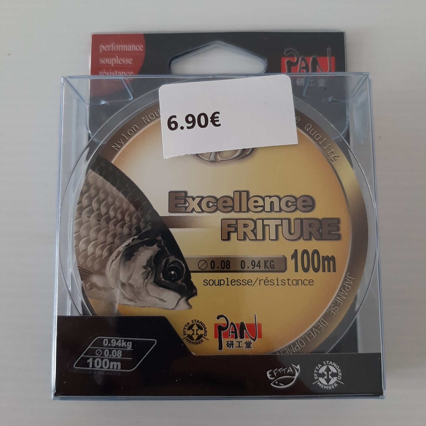 Photo de Bobine Nylon Excellence Friture 100m au magasin de pêche Compagnie Vegetal à Créhange en Moselle