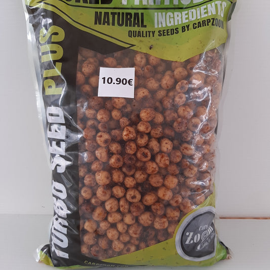 Noix Tigrées Cuites Turbo Seed Plus 1kg au magasin de pêche Compagnie Vegetal à Créhange en Moselle