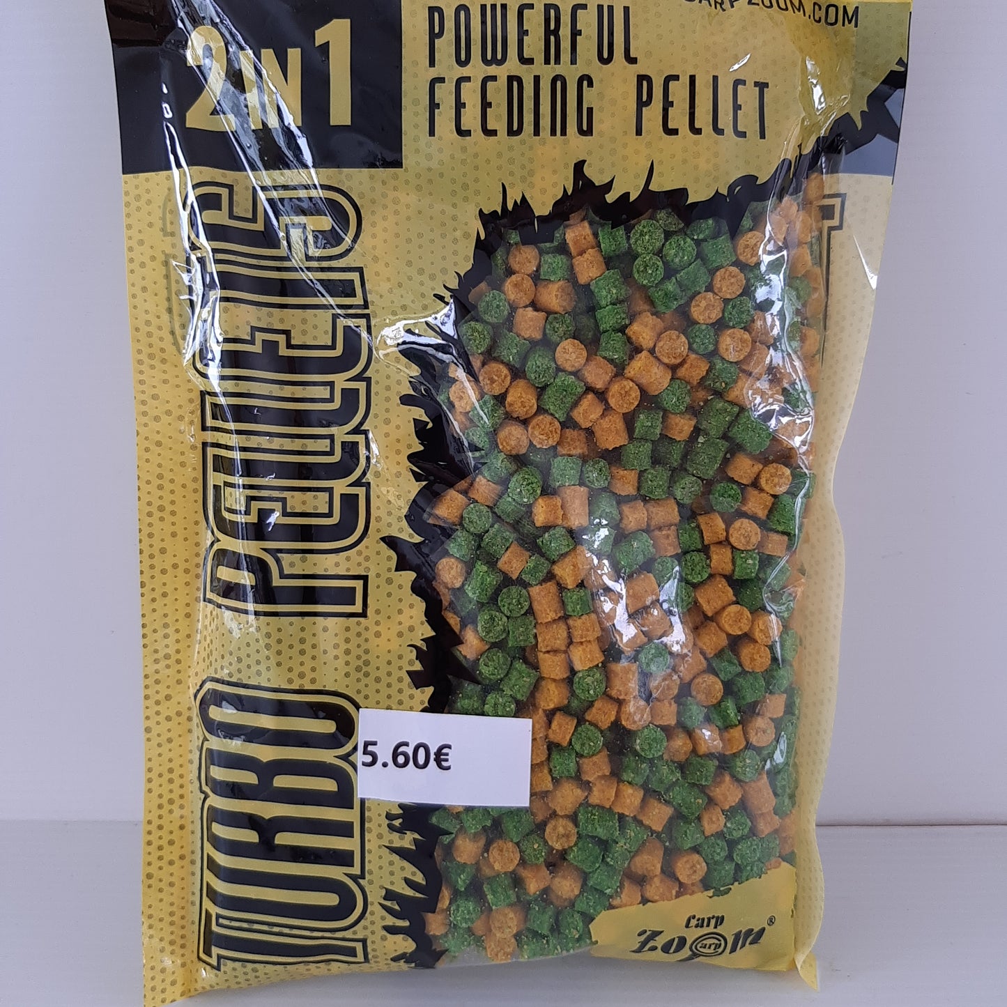 Pellets 3/6mm Ananas-Banane Turbo Pellets 500g au magasin de pêche Compagnie Vegetal à Créhange en Moselle