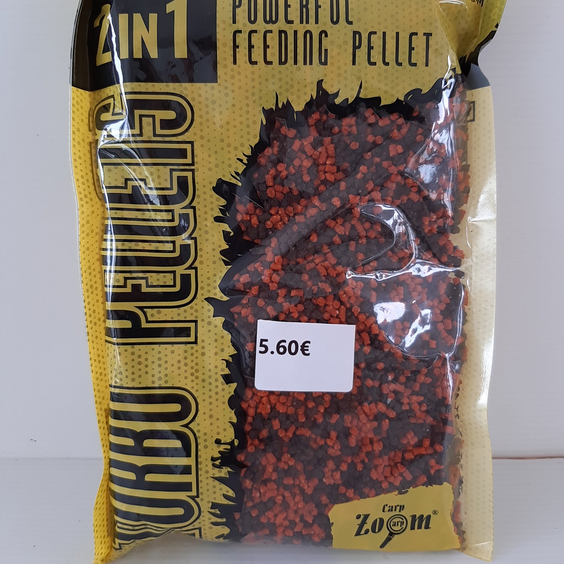 Pellets 3/6mm Chocolat-Orange Turbo Pellets 500g au magasin de pêche Compagnie Vegetal à Créhange en Moselle