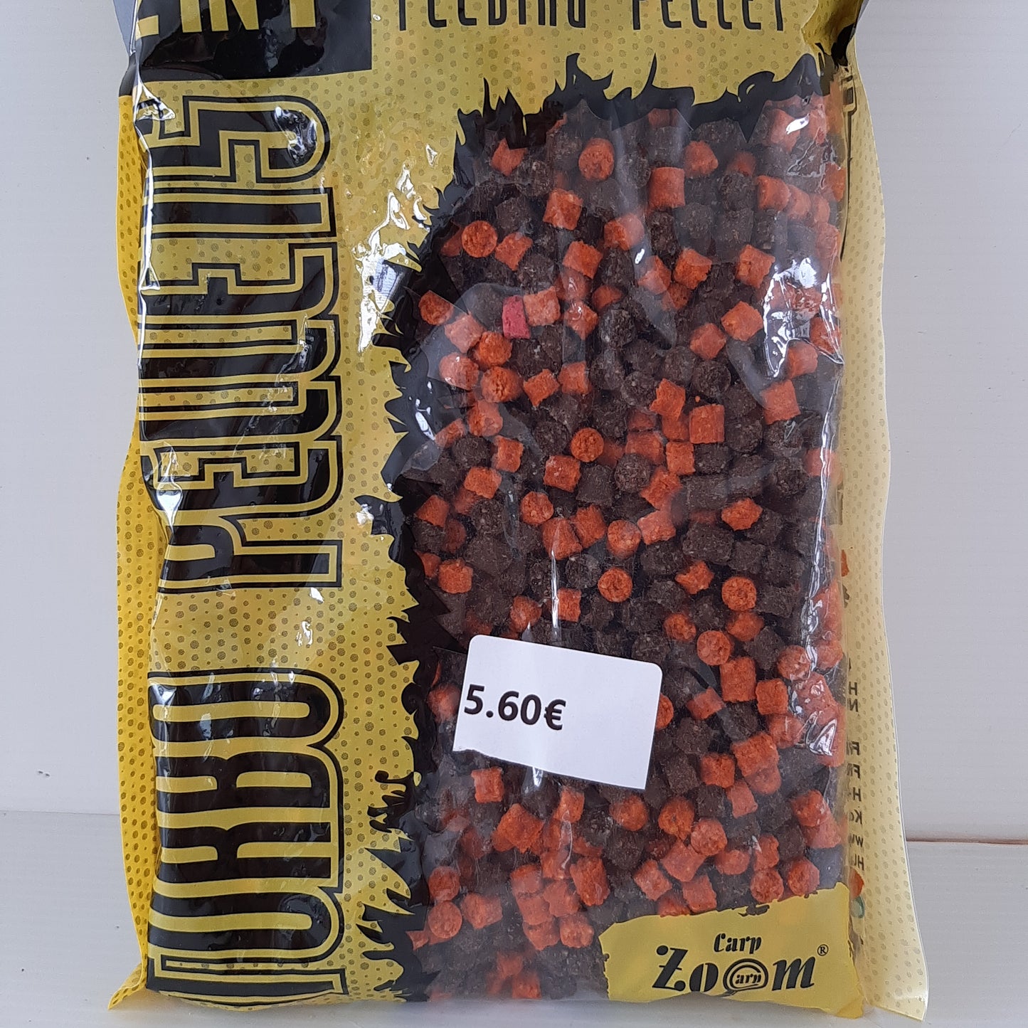 Pellets 3/6mm Chocolat-Orange Turbo Pellets 500g au magasin de pêche Compagnie Vegetal à Créhange en Moselle